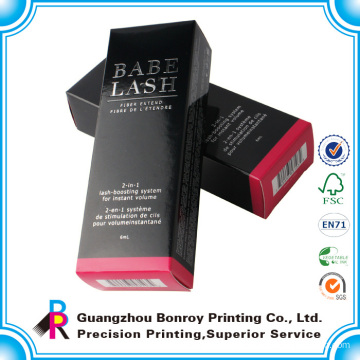 custom Beautiful BB cream white card paper box with cheap price